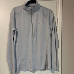 Under Armour Steel Blue Quarter-Zip Pullover